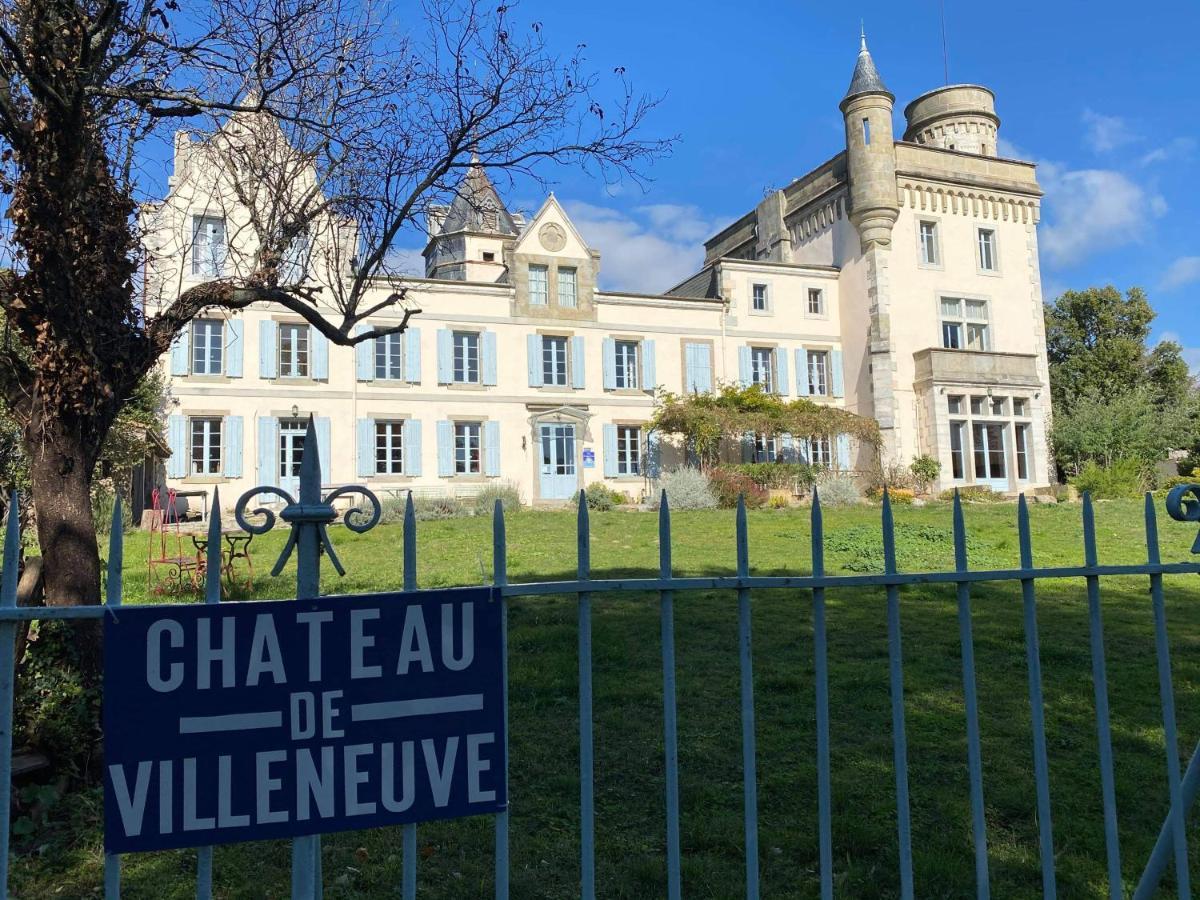 Château de Villeneuve Montolieu Exterior foto